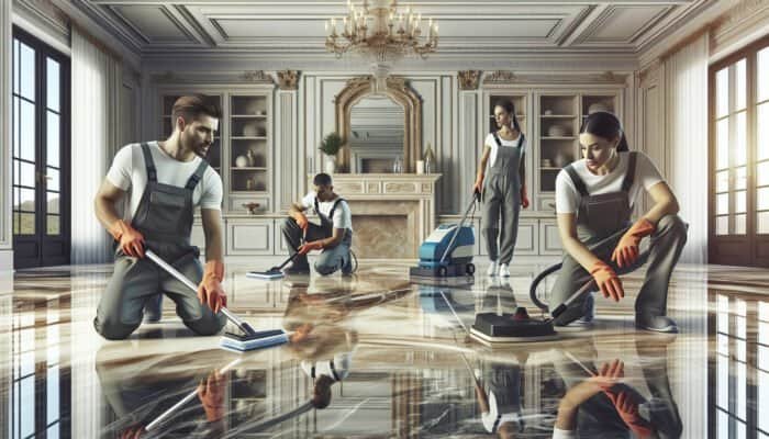 Marble Floor Cleaning Services for Pristine Home Care
