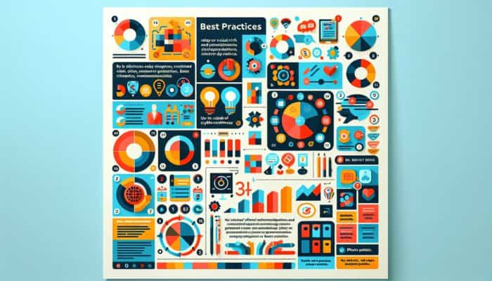 Infographic with vibrant colours and flat design, showcasing accurate data from credible sources for maximum shareability.