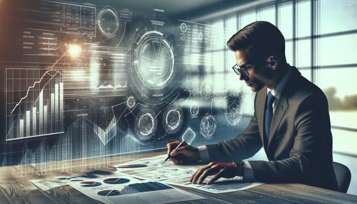 How to Negotiate with Debt Consolidation Lenders: UK Guide | DCL A person reviewing financial documents and charts at a desk, preparing for lender negotiations.