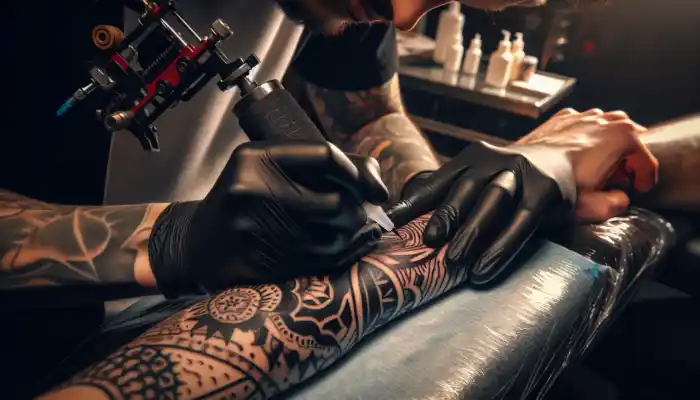 Black Nitrile Gloves: Perfect for Tattoo and Beauty Salons