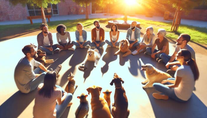 Pet Tales: Sharing Circles for Stronger Connections