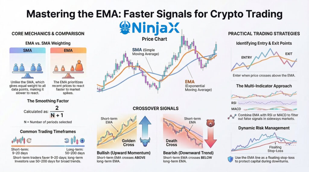EMA in Crypto Trading: A Beginner’s Essential Guide