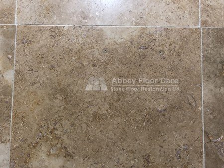 Travertine Polishing Services in Gloucester for Shiny Floors