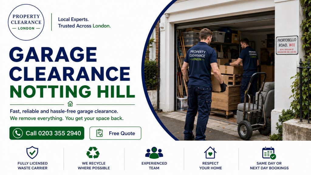 Garage Clearance Services by Local Notting Hill Experts