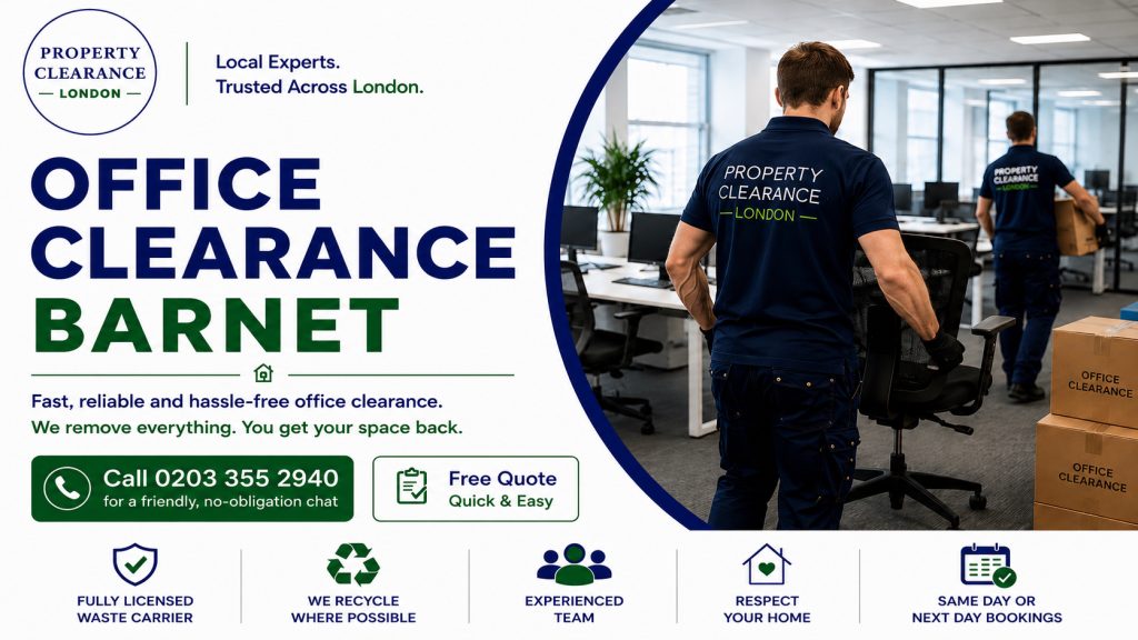 Office Clearance Services in Barnet: Reliable Options Available